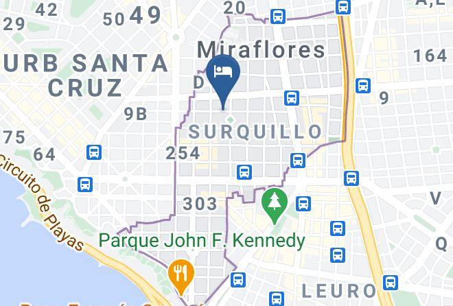 Miraflores - Hoteles Ferre De Ville Maps