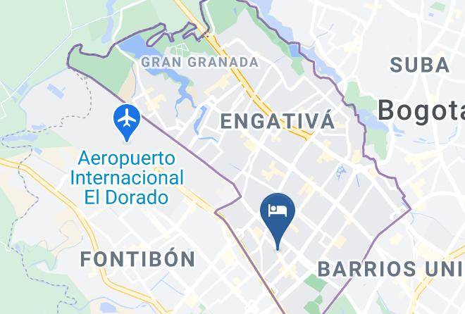 Bogota - Hoteles Hcr Maps