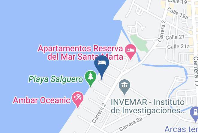 Santa Marta - Hoteles Midas Maps