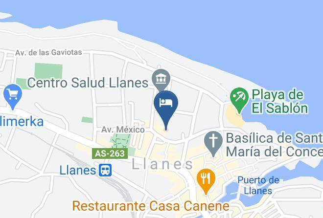 Asturias - Hoteles Montemar Maps