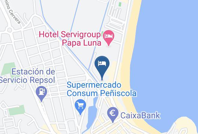 Castellon - Hoteles Prado Maps