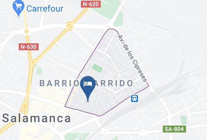 Salamanca - Hoteles R Castellano Maps
