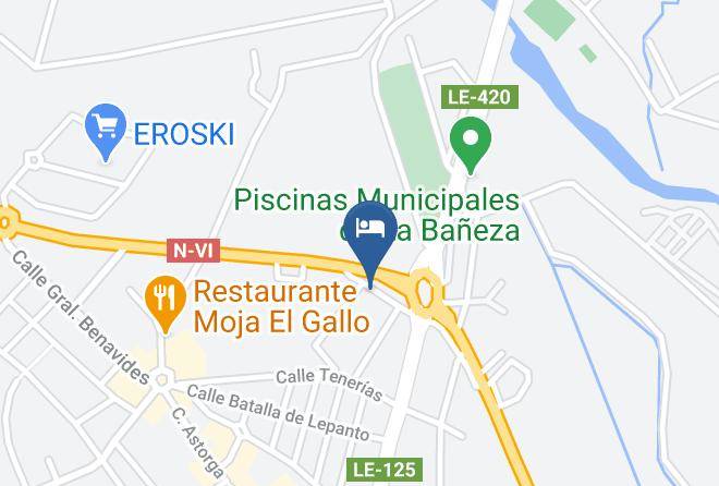 Leon - Hoteles Y Restaurantes Infanta Mercedes S L Maps