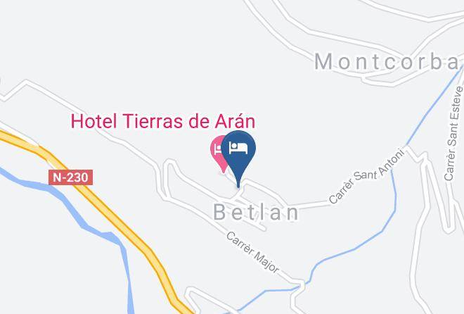 Hotelet De Betlan Map