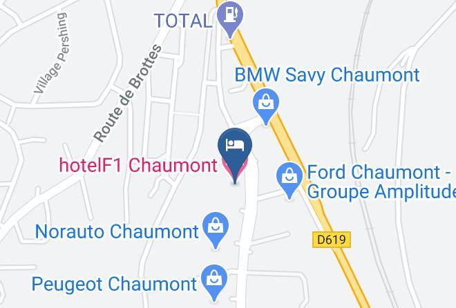 Haute Marne - Hotelf1 Chaumont Maps