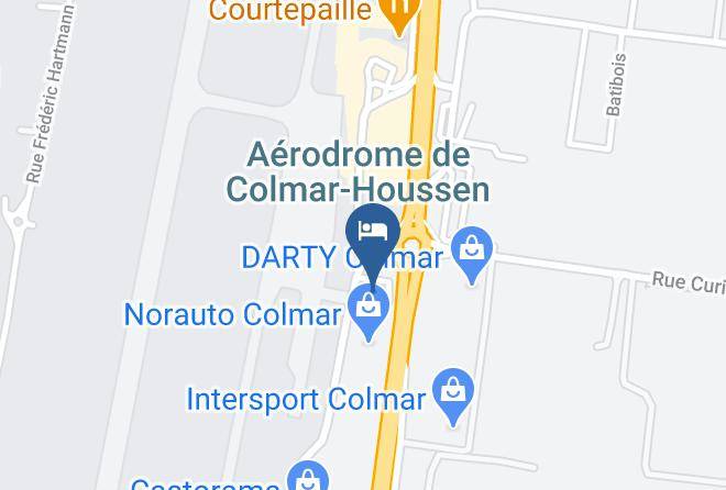 Haut Rhin - Hotelf1 Colmar Parc Des Expositions Maps