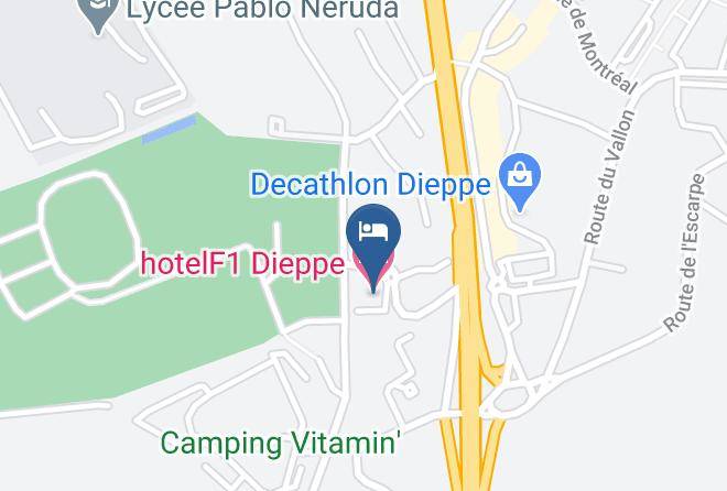 Seine Maritime - Hotelf1 Dieppe Maps