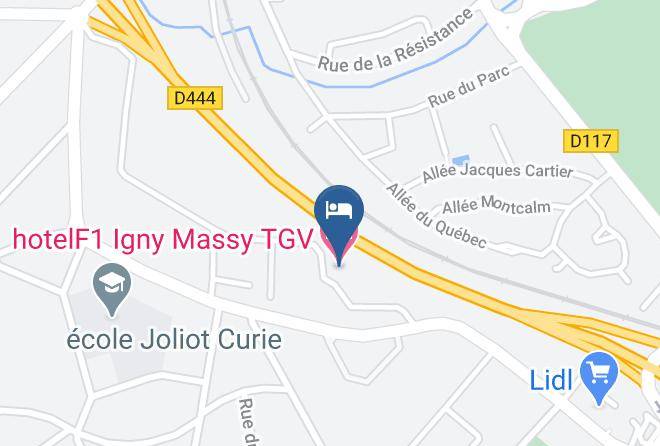Hotelf1 Igny Massy Tgv Map
