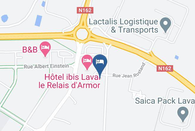 Mayenne - Hotel Hotelf1 Laval Maps