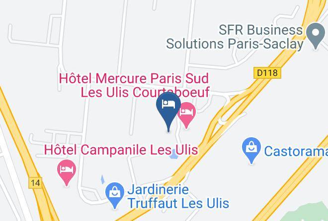 Essonne - Hotelf1 Les Ulis Courtaboeuf Maps