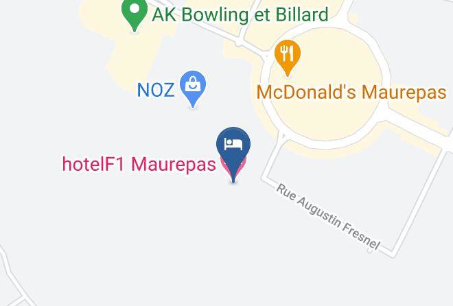 Yvelines - Hotelf1 Maurepas Maps