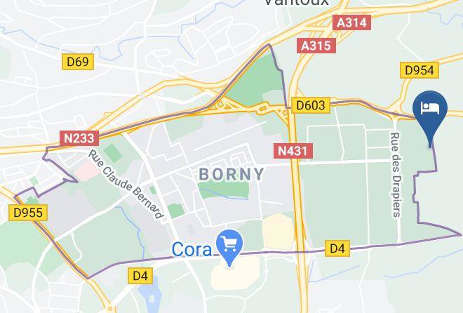 Moselle - Hotelf1 Metz Actipole Maps