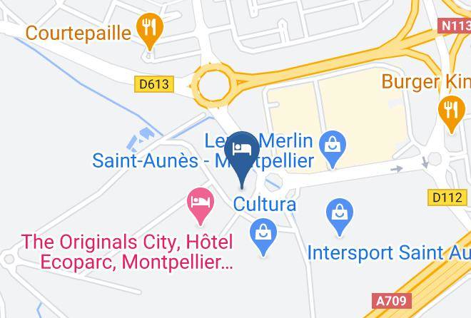 Herault - Hotelf1 Montpellier Est Vendargues Maps