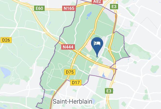 Loire Atlantique - Hotelf1 Nantes Ouest Saint Herblain Maps