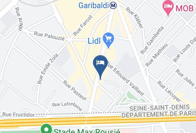 Seine St Denis - Hotel Mercure Paris Saint Ouen Maps
