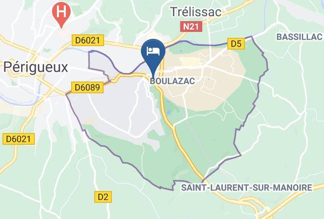 Dordogne - Hotelf1 Perigueux Boulazac Maps