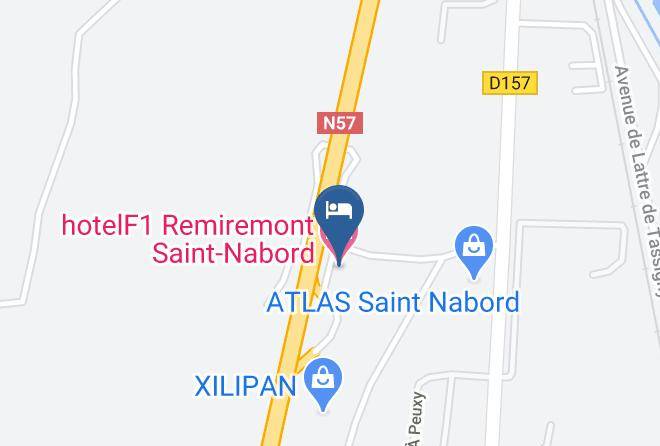 Vosges - Hotelf1 Remiremont Saint Nabord Maps