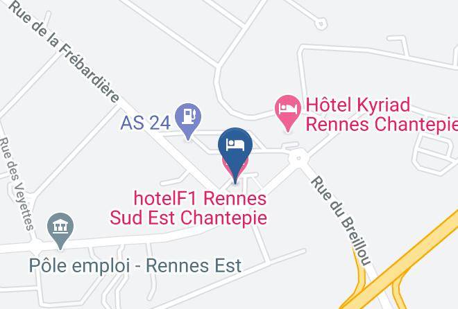 Ille Et Vilaine - Hotelf1 Rennes Sud Est Chantepie Maps
