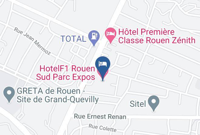 Seine Maritime - Hotelf1 Rouen Sud Parc Expos Maps