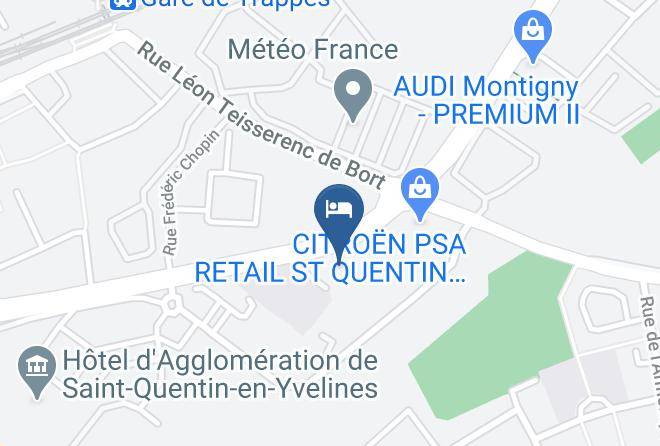 Yvelines - Hotelf1 Trappes Maps