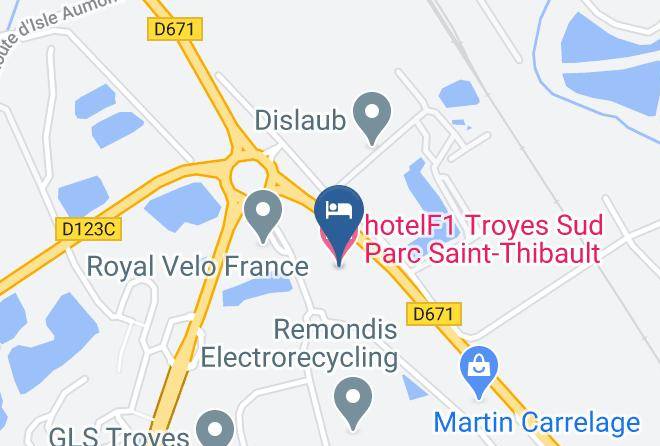 Aube - Hotelf1 Troyes Sud Parc Saint Thibault Maps