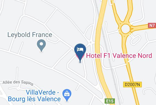Drome - Premiere Classe Valence Nord Bourg Les Valence Maps