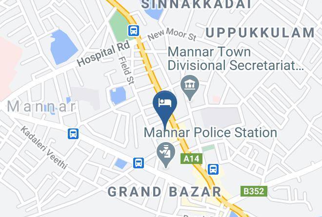 Jaffna - Hotelflomingo Maps