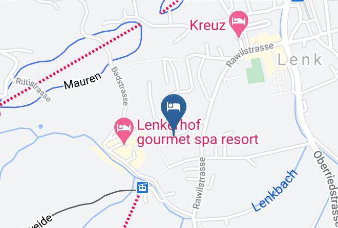 Obersimmental Saanen - Hotel Garni Alpina Maps