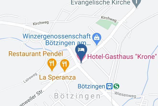 Breisgau Hochschwarzwald - Hotel Gasthaus Krone Maps