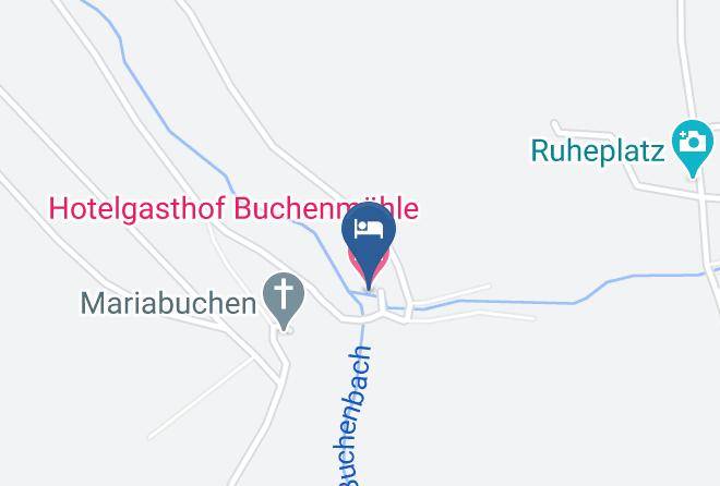 Main Spessart - Hotelgasthof Buchenmuhle Maps