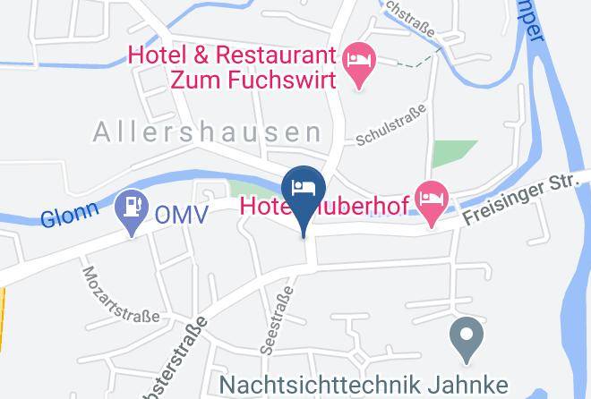 Freising - Hotel Gasthof Obermeier Maps