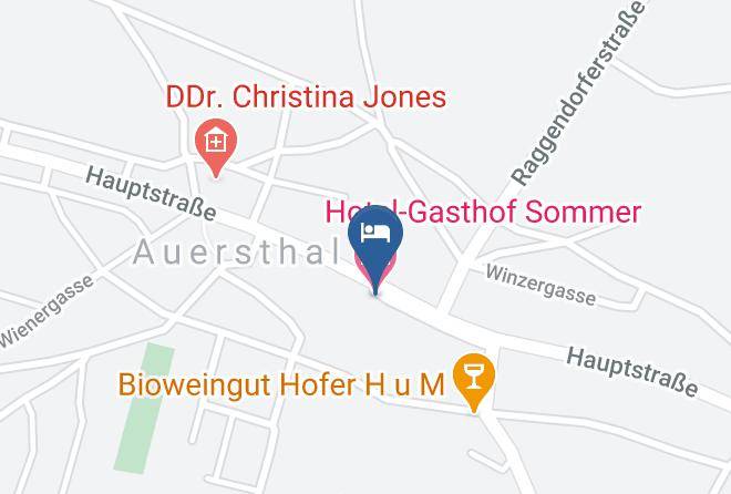 Ganserndorf - Hotel Gasthof Sommer Maps