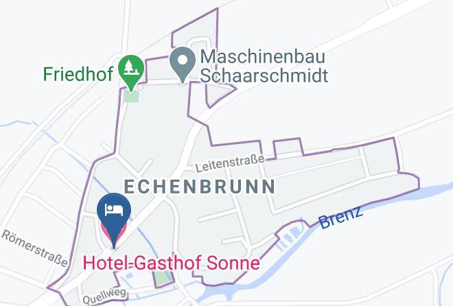 Dillingen - Hotel Gasthof Sonne Maps