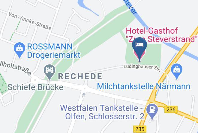 Coesfeld - Hotel Gasthof Zum Steverstrand Maps