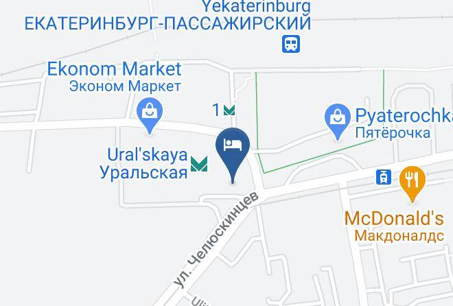 Yekaterinburg - Hotelheroesrussia Maps