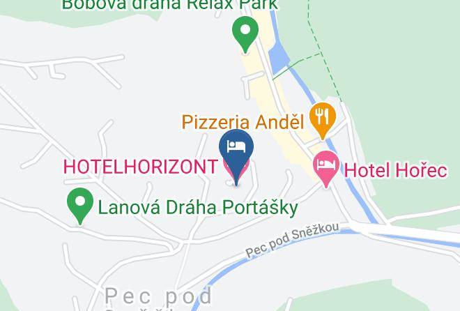 Trutnov - Hotelhorizont Maps