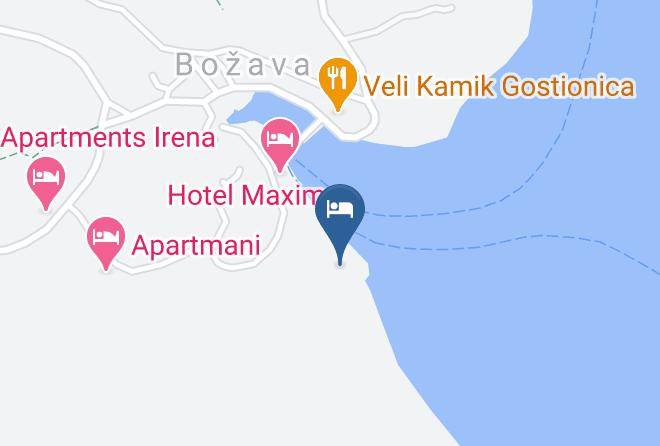 Sali - Hoteli Bozava Agava Mirta Lavanda Maps