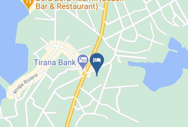 Saranda - Hoteli Gjerman Maps