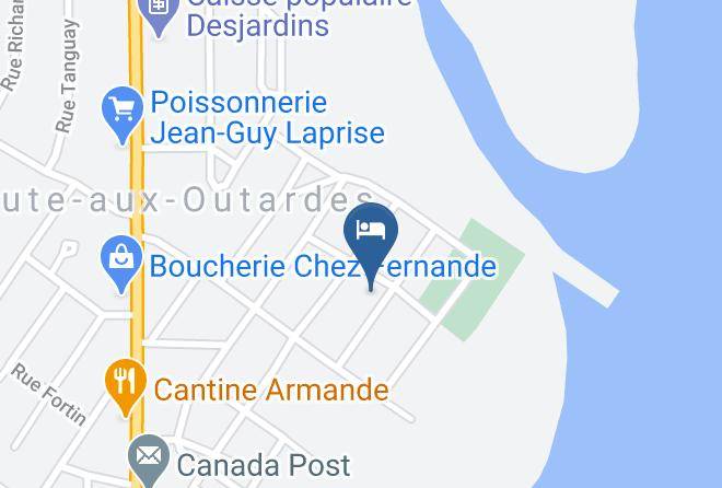 Manicouagan Regional County Municipality - Hotelier Chez Marloux Maps