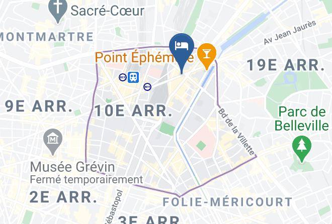 Hoteliere Lafayette Map