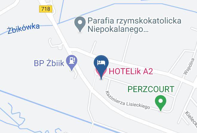 Pruszkowski - Hotelik A2 Maps