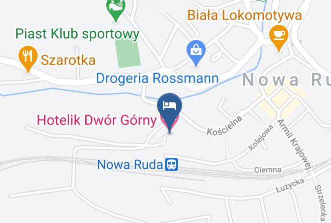 Klodzki - Hotelik Dwor Gorny Maps