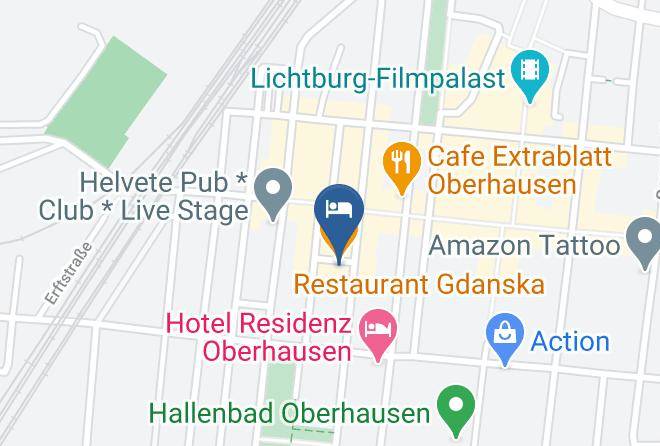 Oberhausen - Hotelik Gdanska Maps