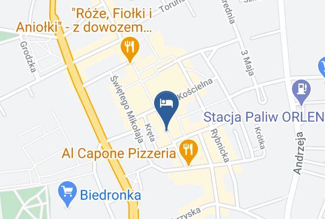 Inowroclawski - Hotelik Inna Strefa Maps