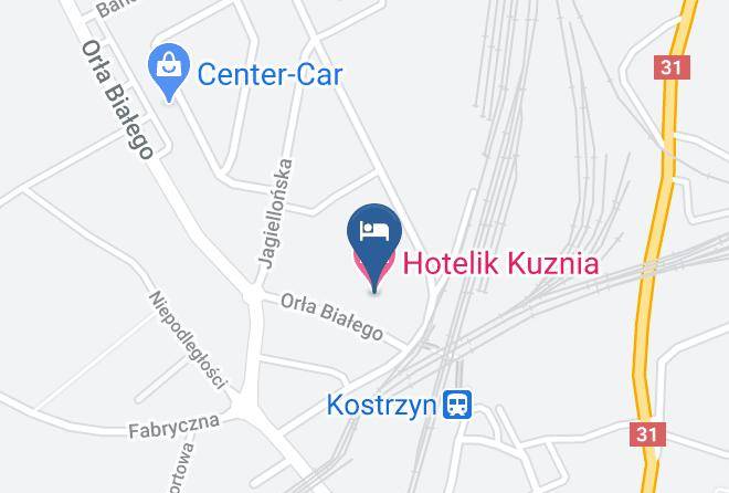 Gorzowski - Hotelik Kuznia Maps
