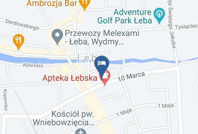 Leborski - Hotelik Lebski Maps
