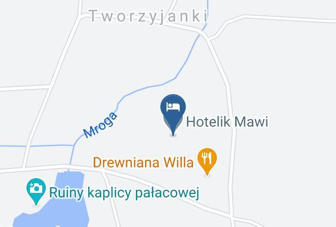 Brzezinynty - Hotelik Mawi Maps