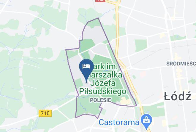 Lodz - Hotelik Na Zdrowiu Maps