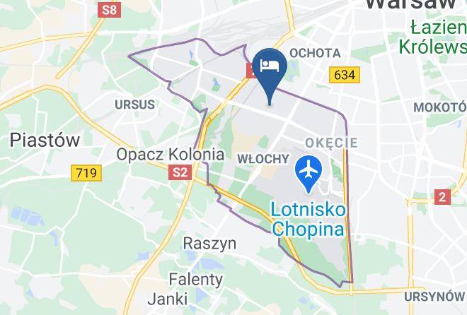 Hotelik Lopuszanska Map