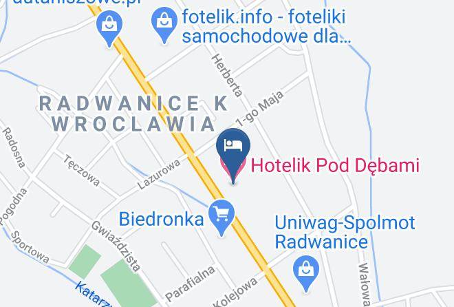 Wroclawski - Hotelik Pod Debami Maps